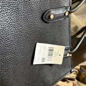 Kate Spade Black Pebbled Leather Tote
